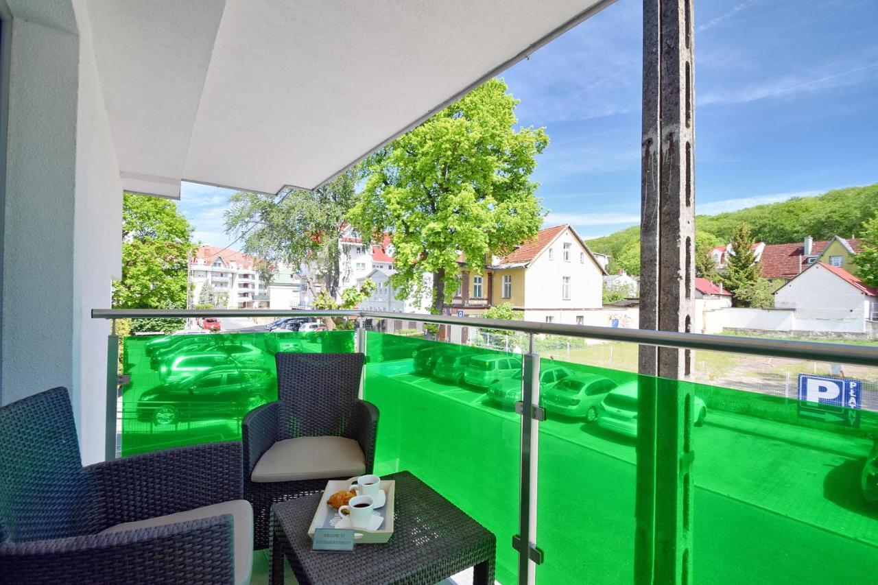 Sea-View Apartamenty Kolorowe Balkony เมียนซิดดรอแย ภายนอก รูปภาพ